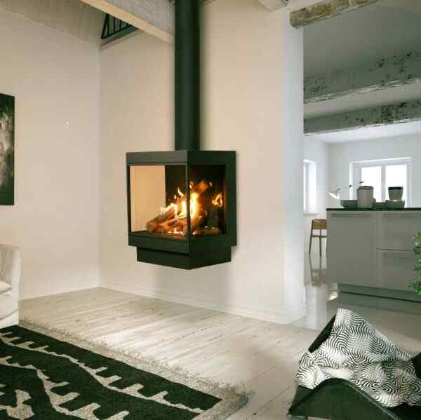 Ortal Stand Alone (Freestanding & Wall Hung) Gas Fireplaces - Image 5