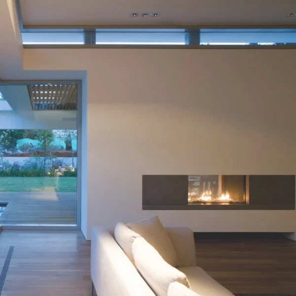 Ortal Indoor/Outdoor Tunnel (See through) Gas Fireplace - Image 4