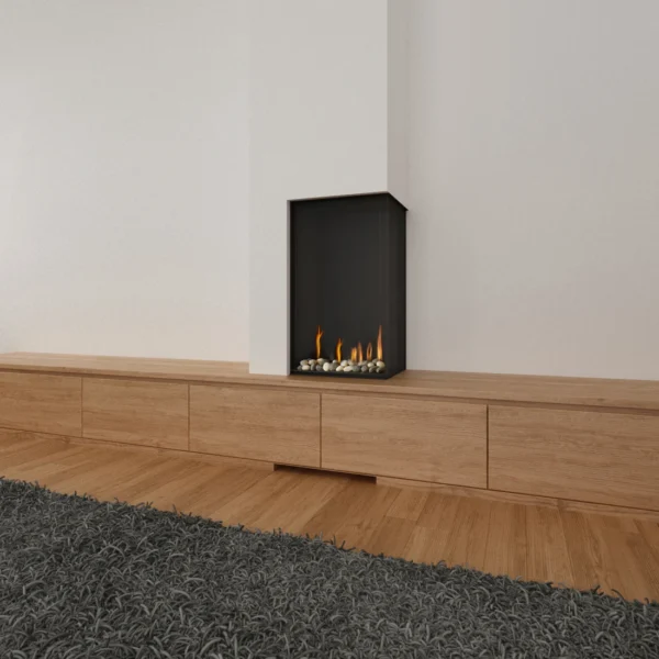 Ortal Corner Gas Fireplace (LS/RS) - Image 2