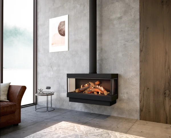 Ortal Stand Alone (Freestanding & Wall Hung) Gas Fireplaces